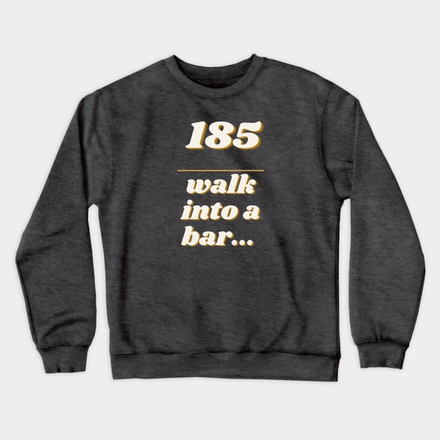 185 Blanks Crewneck Sweatshirt by Amanda Rountree & Friends